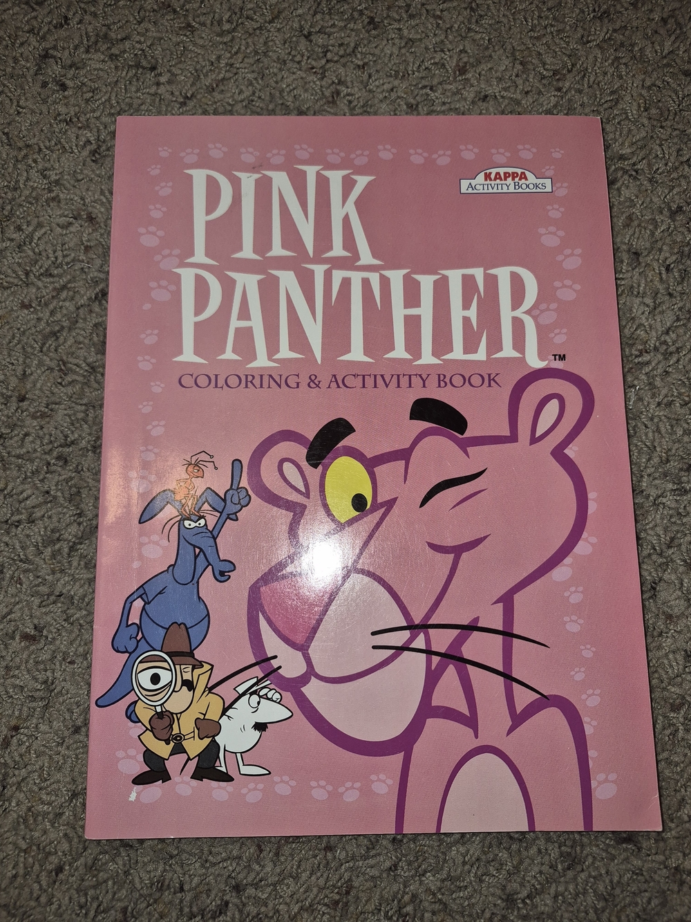 Kappa Pink Panther Pink Coloring & Activity Book